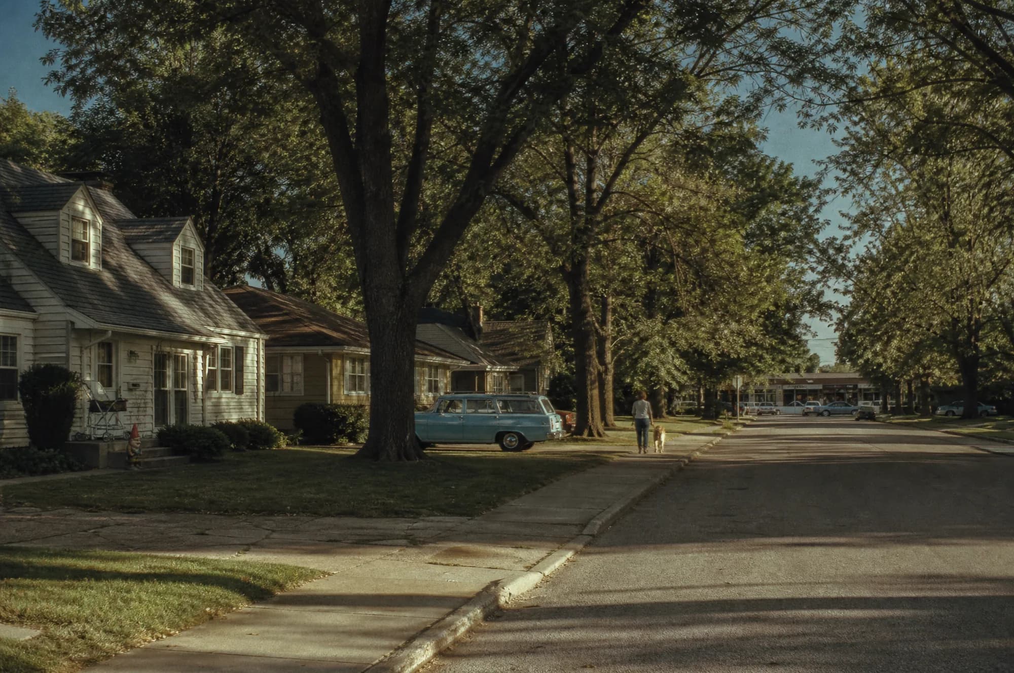 Prairie Village on an ordinary evening