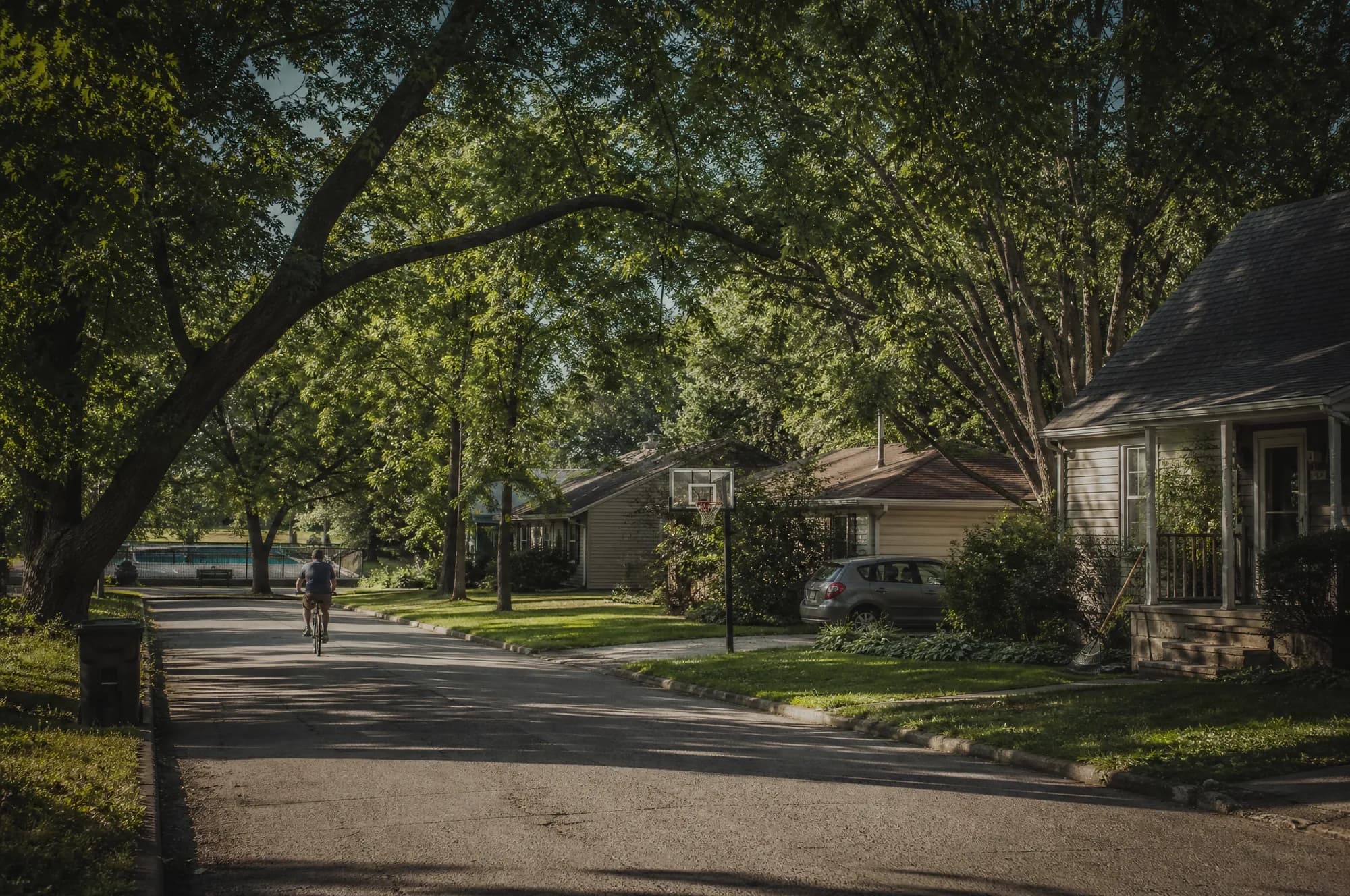 Roeland Park on an ordinary evening