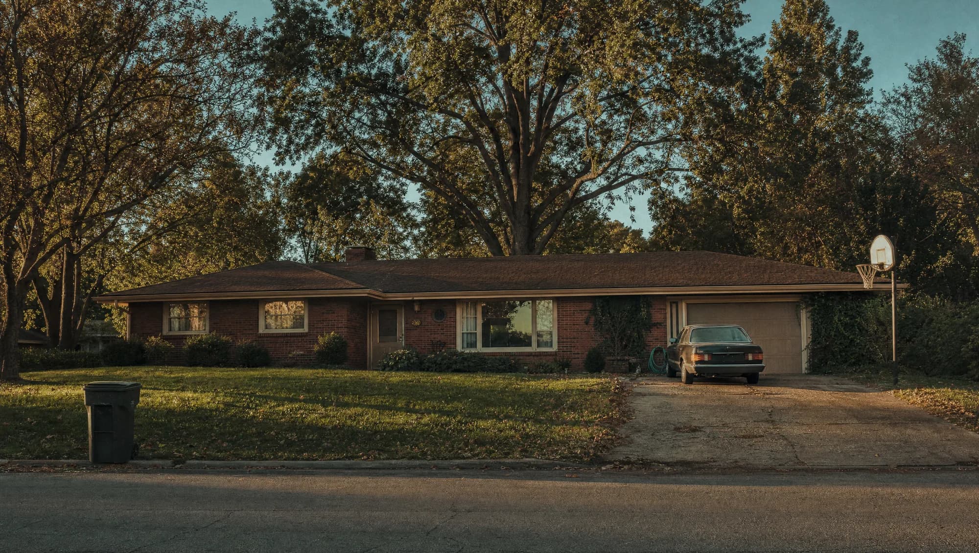 A 1970s brick ranch in south Kansas City, Missouri